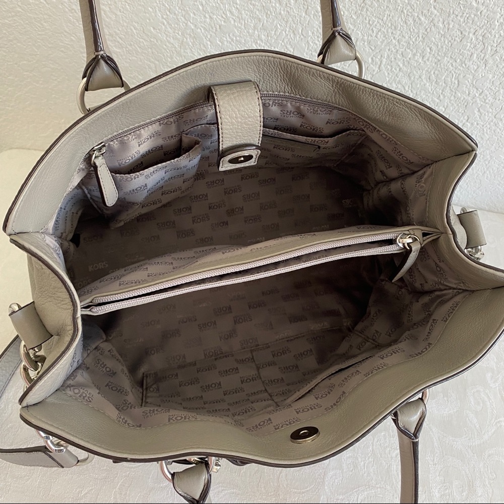 Michael kors hamilton gray large tote - Picture 9 of 10